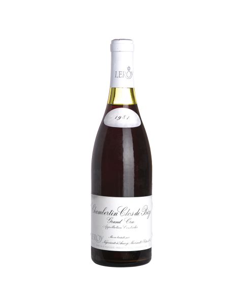 MAISON LEROY CHAMBERTIN CLOS DE BEZE GRAND CRU * 1981 750ml BURGUNDY