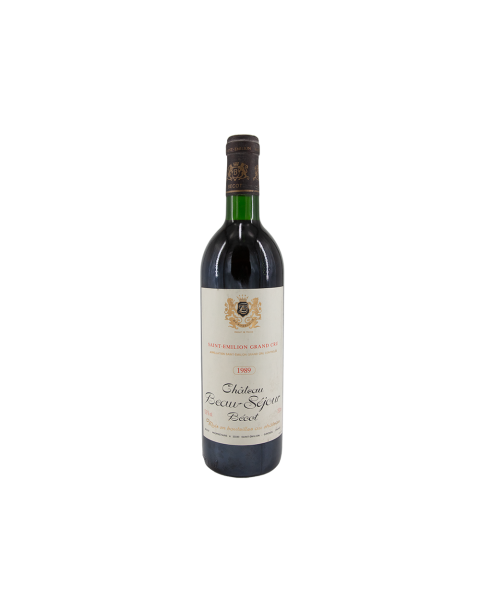 CHATEAU BEAUSEJOUR BECOT * 1989 750ml SAINT EMILION