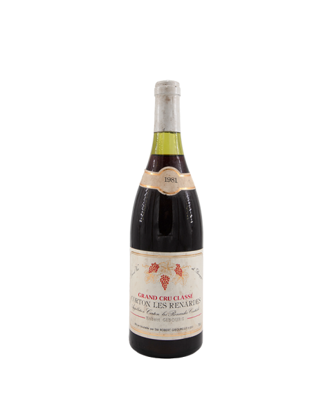 ROBERT GIBOURG CORTON LES RENARDES GRAND CRU * 1981 750ml BURGUNDY