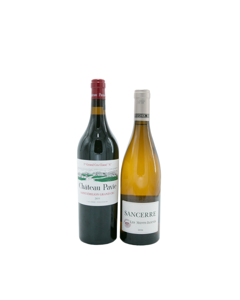 THE 2019 GRAND VINE DUO " CHATEAU PAVIE + MAISON FOUCHER SANCERRE LES MONT DAMNE"